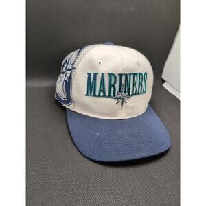 VTG 90’s Sports Specialties Seattle Mariners MLB Wool SnapBack Hat Cap
